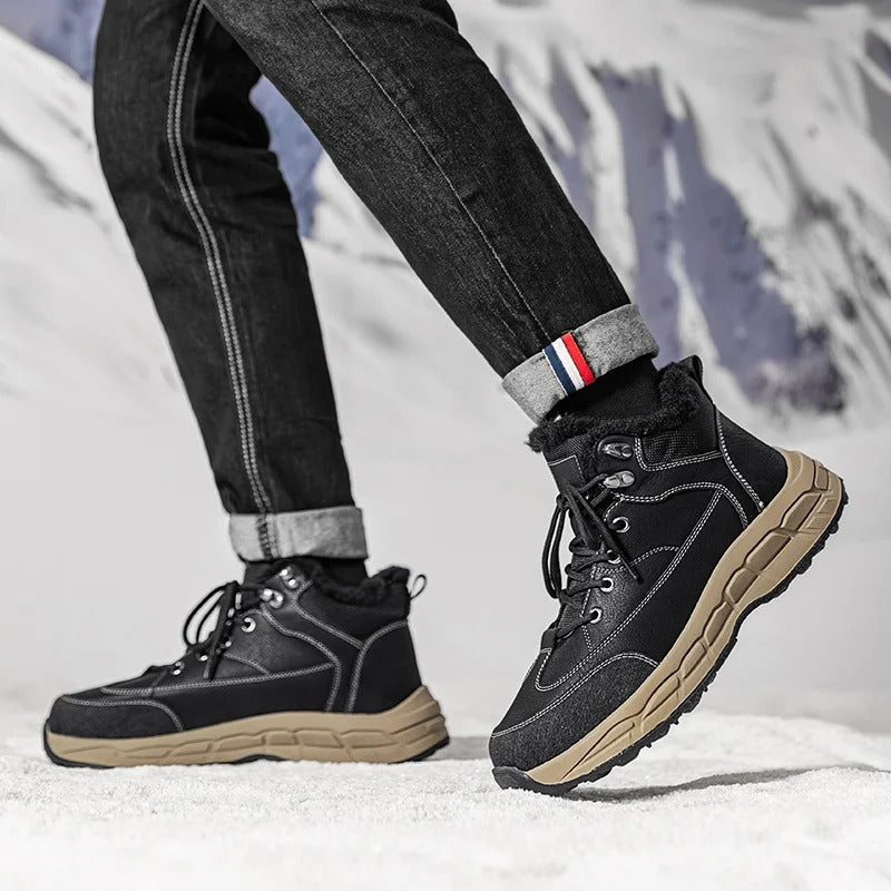 winter high top shoe for men Orthopedic Shoes Podoways