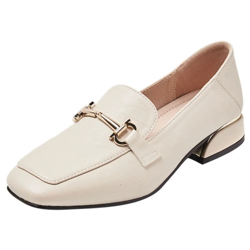 Heeled moccasin for women Podoways