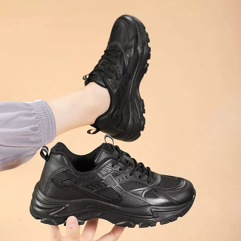Black sneakers for women Podoways Orthopedic Shoes