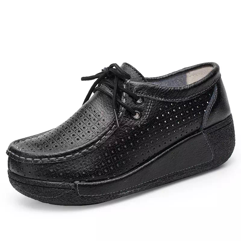Genuine leather ankle boot Podoways 36 Black