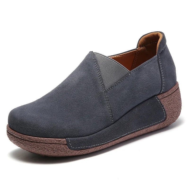 extra wide shoes sensitive feet woman Podoways 36 SlateGray