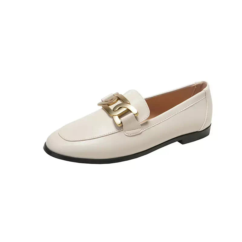 Loafers with chains for women Podoways 36 White