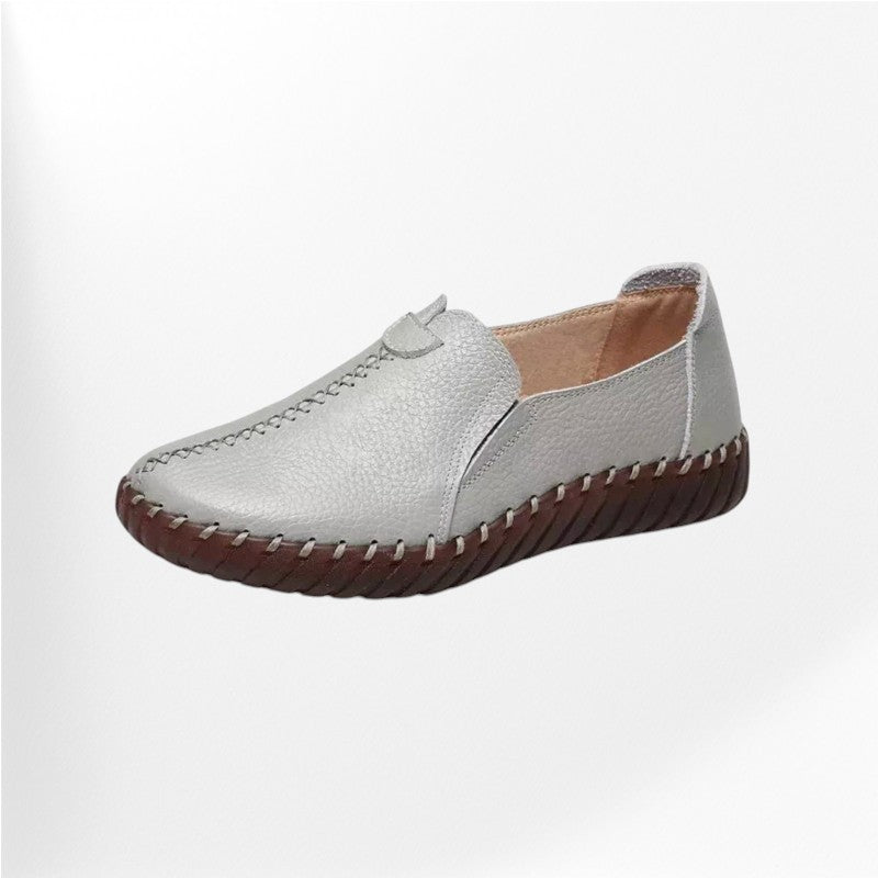 Loafer Women's Shoes For Heel Pain OrthoComfoot Women Slip On