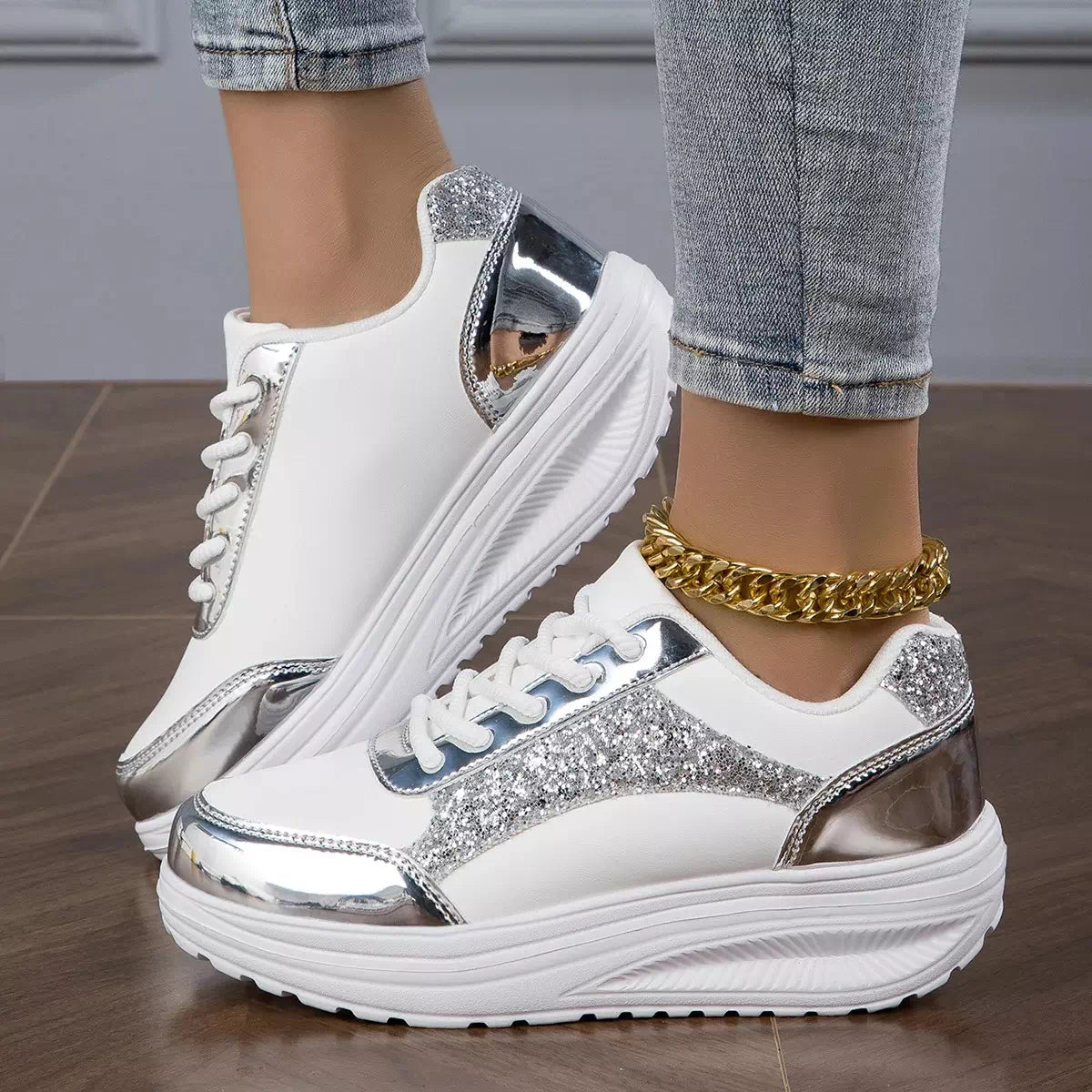 Chic sneakers for women Orthopedic Shoes Podoways 36