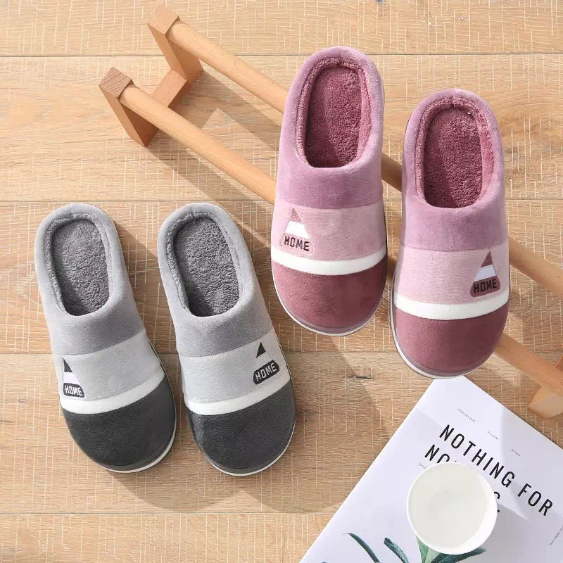 Podoways plush cotton slipper