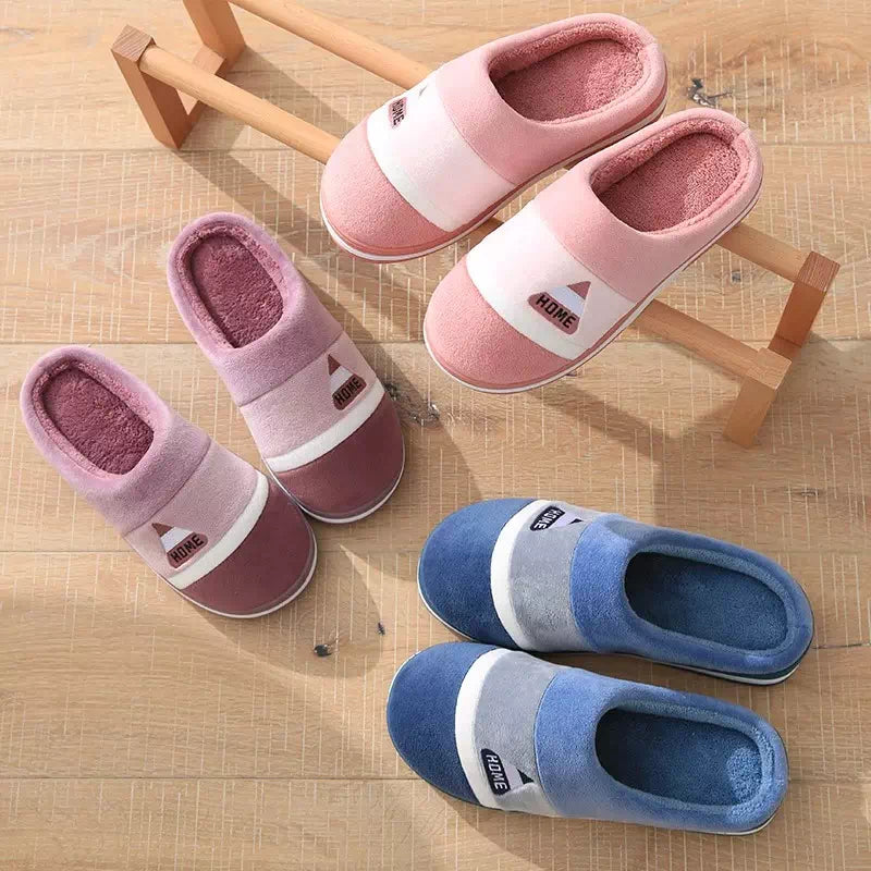Podoways plush cotton slipper
