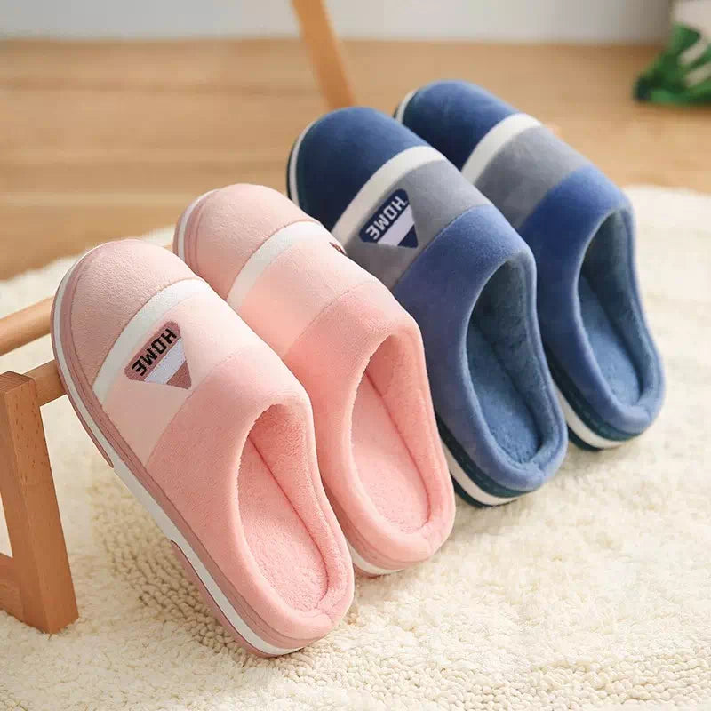 Podoways plush cotton slipper