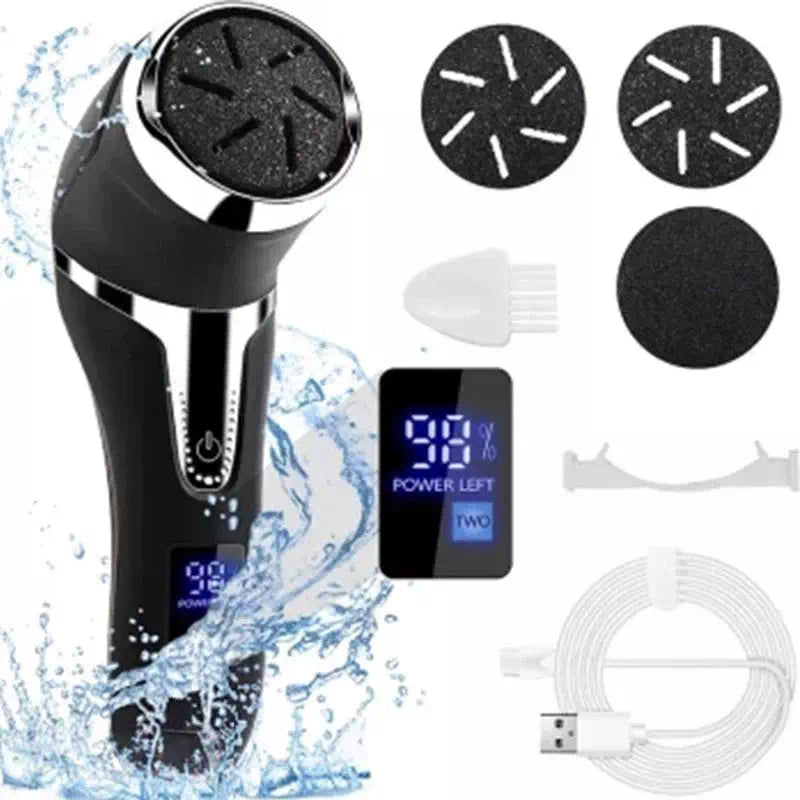 Elektrisk fotfil for hard hudfjerner