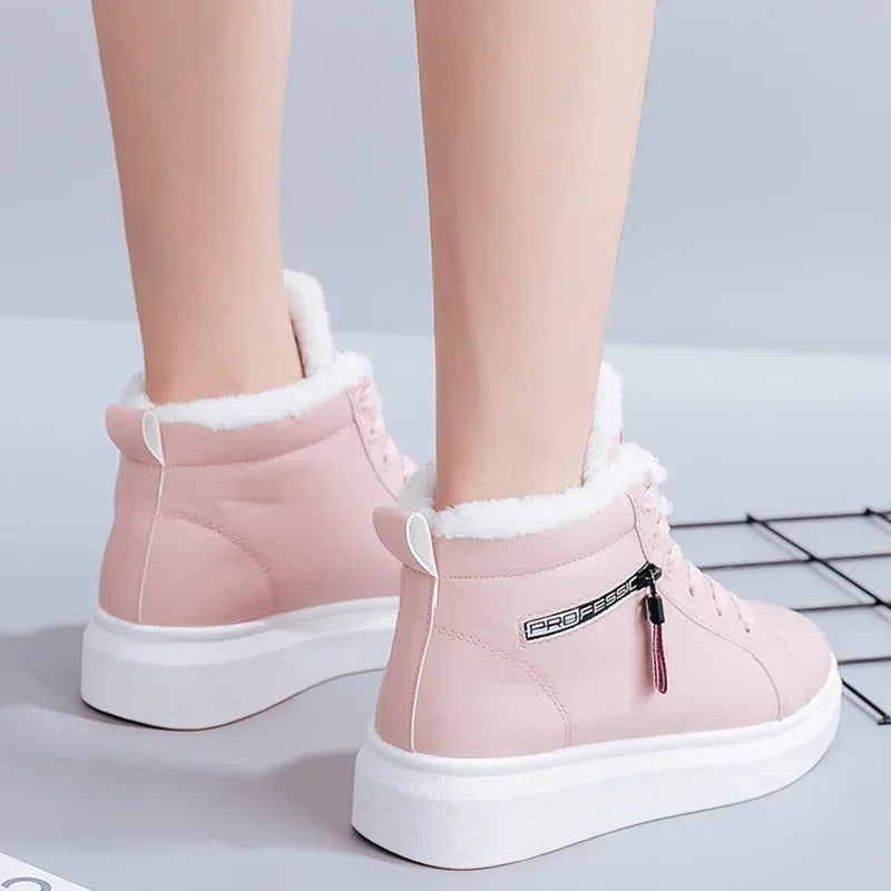 Fleece interior boots for sensitive feet Podoways