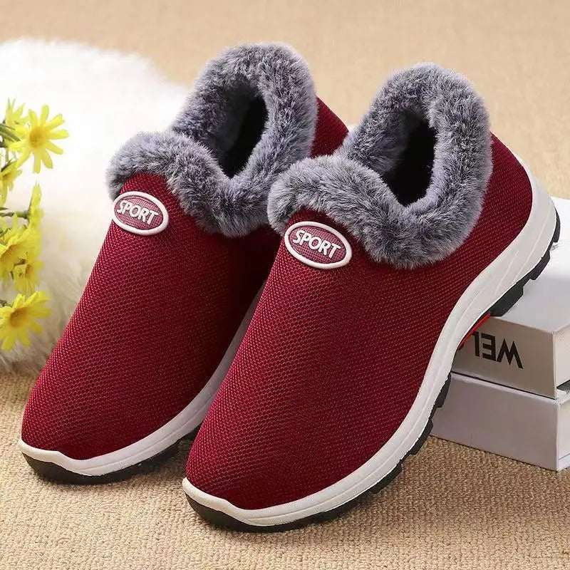 women's shoes for winter Podoways 36 Red