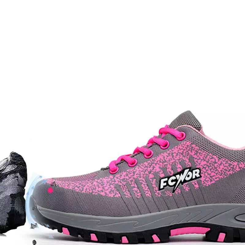 Podoways lightweight women's safety shoes