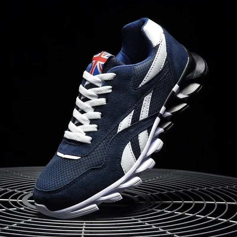 Men’s Dynamic Design Sneakers – UK Style