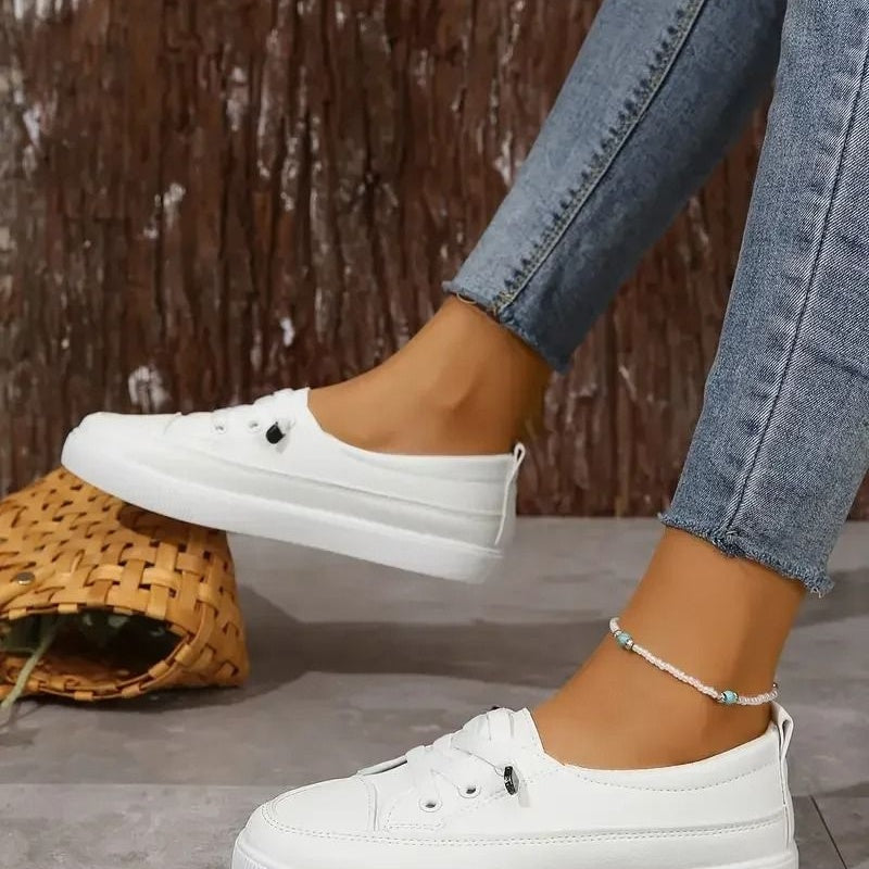 Women’s Minimal White Orthopaedic Sneakers