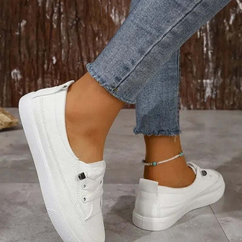 Women’s Minimal White Orthopaedic Sneakers