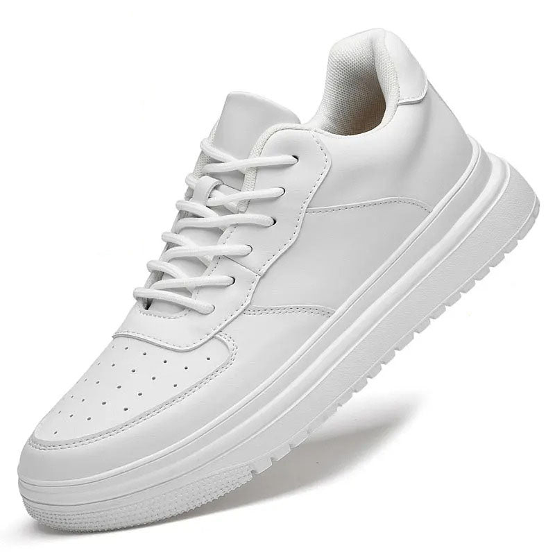 Men's white leather sneaker Podoways 36