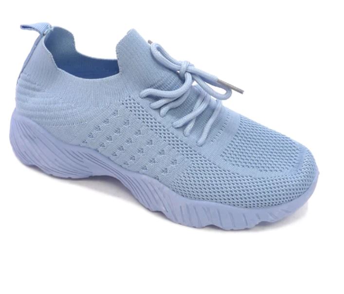 Blue sneakers for women