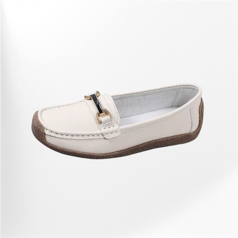 Brown loafers for women