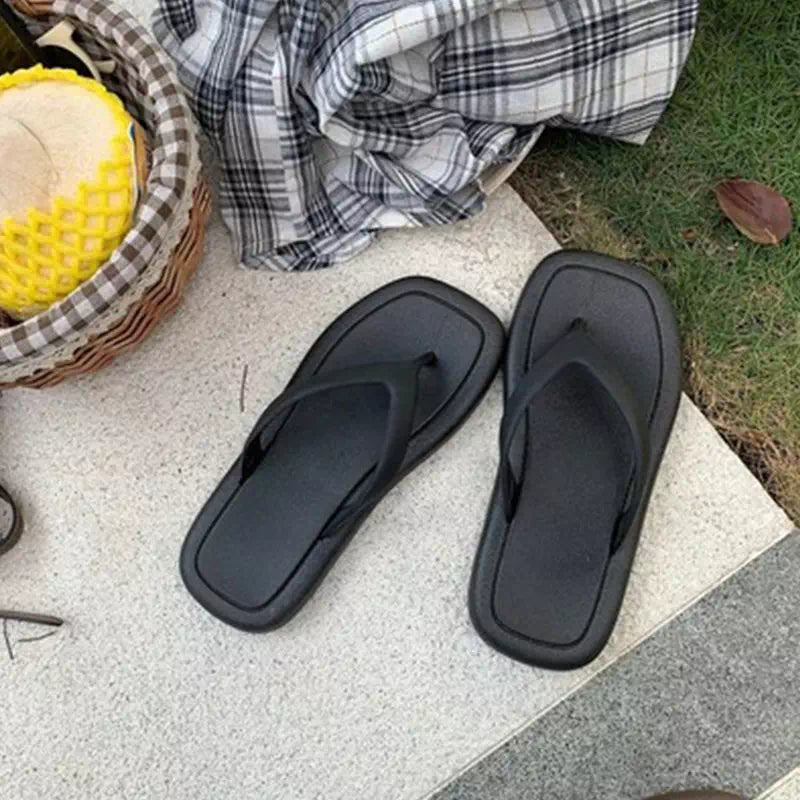 Simple and light orthopedic flip flops Podoways 36 Black