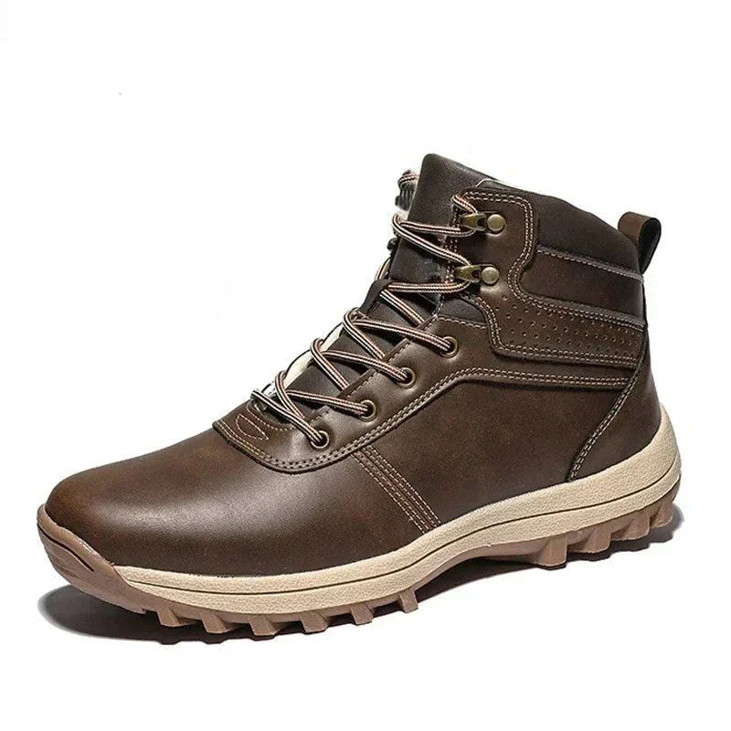 men's winter leather shoe Podoways 36 SaddleBrown