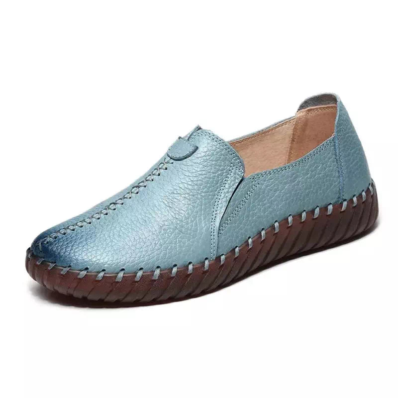 Wide foot moccasin for women Podoways 36 PaleTurquoise