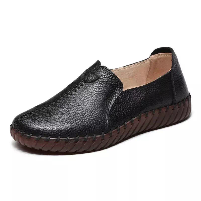 Wide foot moccasin for women Podoways 36 Black