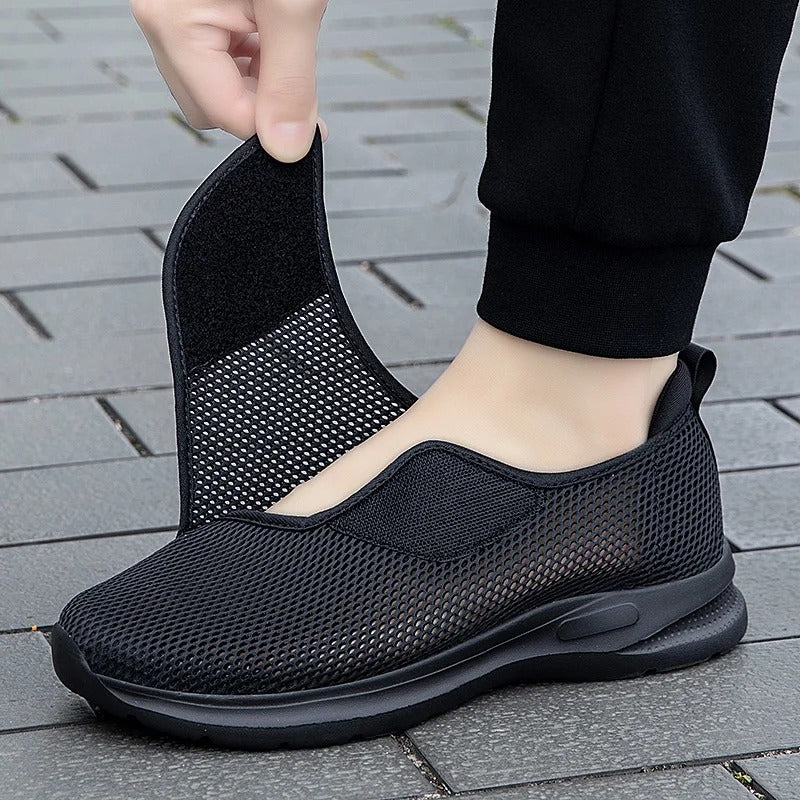 Shoes for wide and swollen feet for men Podoways