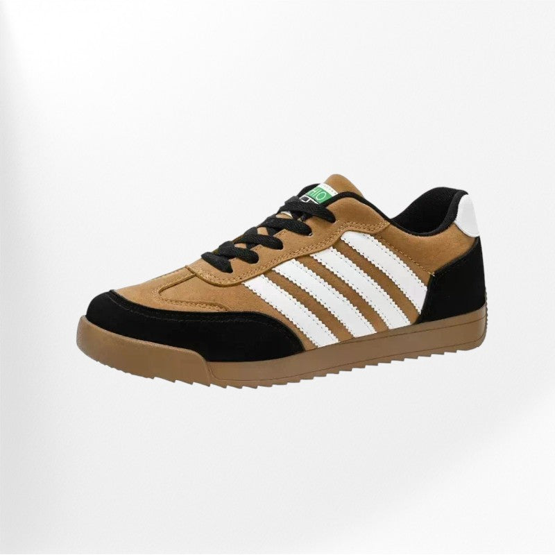 Orthopedic brown casual sneakers for men