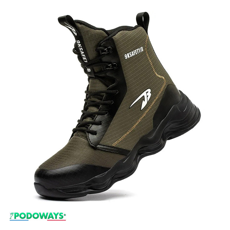 men's orthopedic safety shoe Orthopedic Shoes PODOWAYS 36 Olive