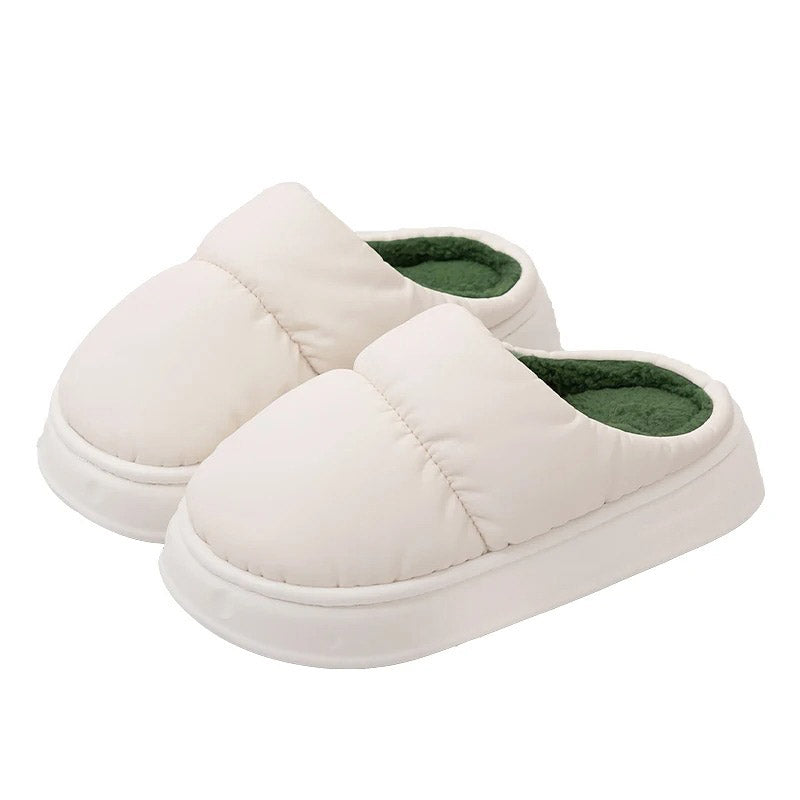 comfort basketball slippers Podoways White 36