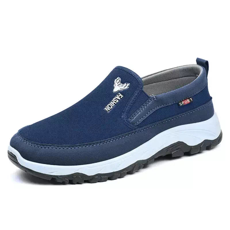 Orthopedic city moccasin for seniors Podoways 36 MediumBlue