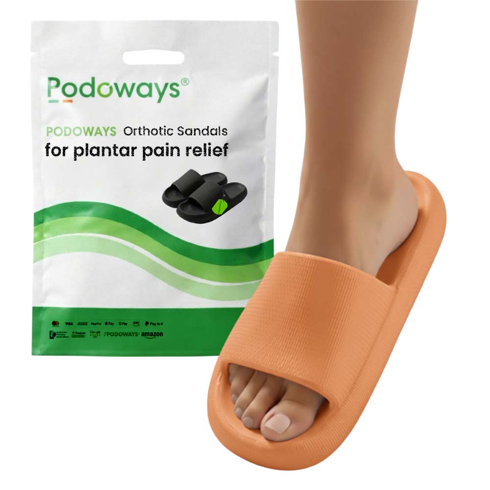 Ortotiska sandaler för lindring av plantar smärta - Unisex