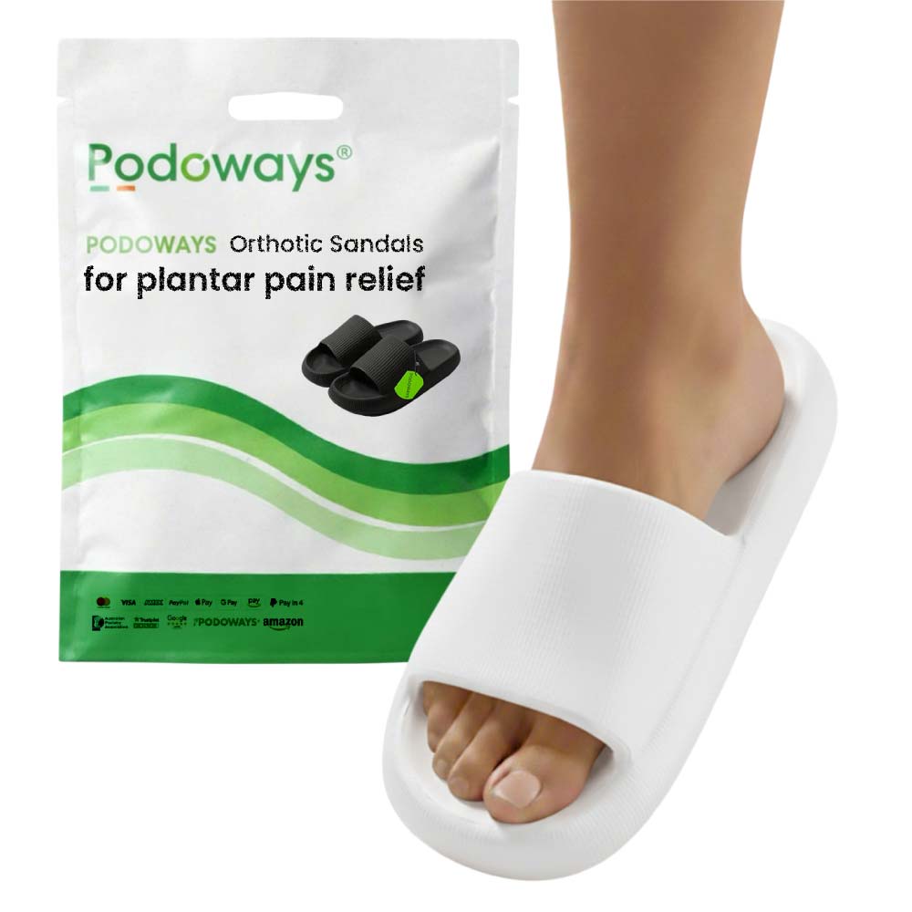 Ortotiska sandaler för lindring av plantar smärta - Unisex