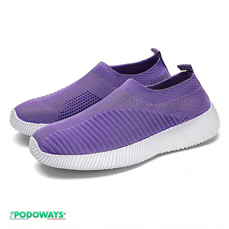 Soft orthopedic sneakers without laces PODOWAYS Orthopedic Insoles 36 Indigo