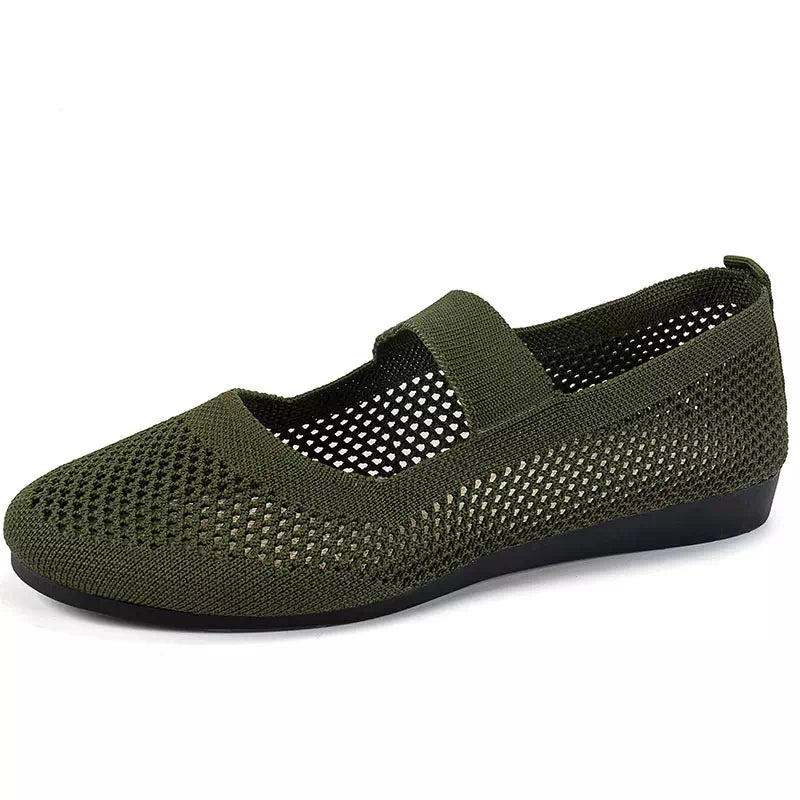 Lightweight anti-sweat moccasin Podoways 36 DarkGreen