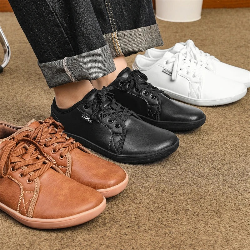 men's basketball wide foot Orthopedic Shoes Podoways
