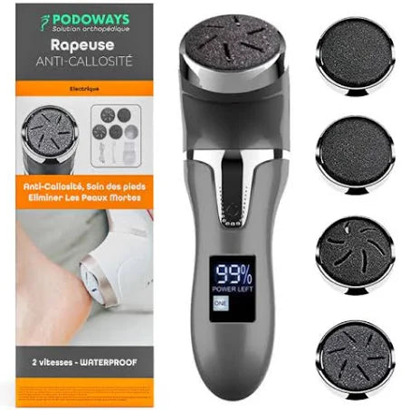 Electric foot file callus remover