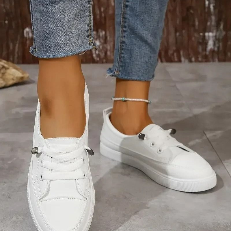 Women’s Minimal White Orthopaedic Sneakers