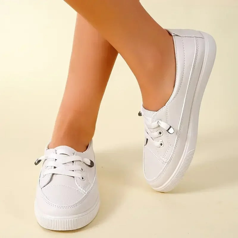 Women’s Minimal White Orthopaedic Sneakers
